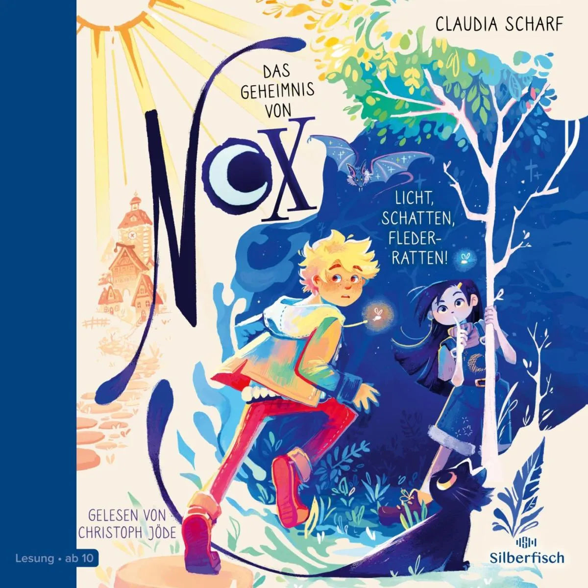 Cover: Das Geheimnis von Nox 1: Licht, Schatten, Flederratten! (Hörbuch Download) von Claudia Scharf