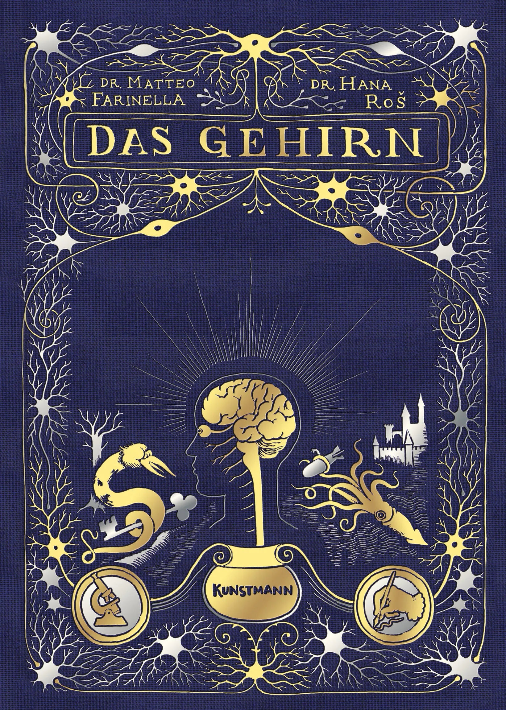 Buchcover von 'Das Gehirn' - Gebundene Ausgabe von Matteo Farinella