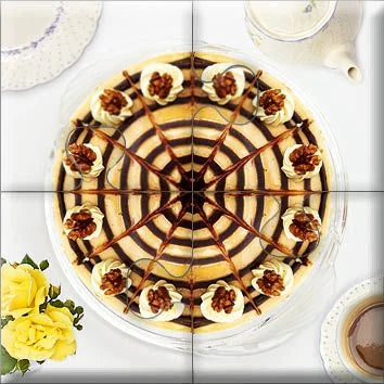 Das "Gelingt immer"-Puzzle Kaffee und Kuchen. Das Puzzle-Spiel für Senioren mit Demenz – Ansicht