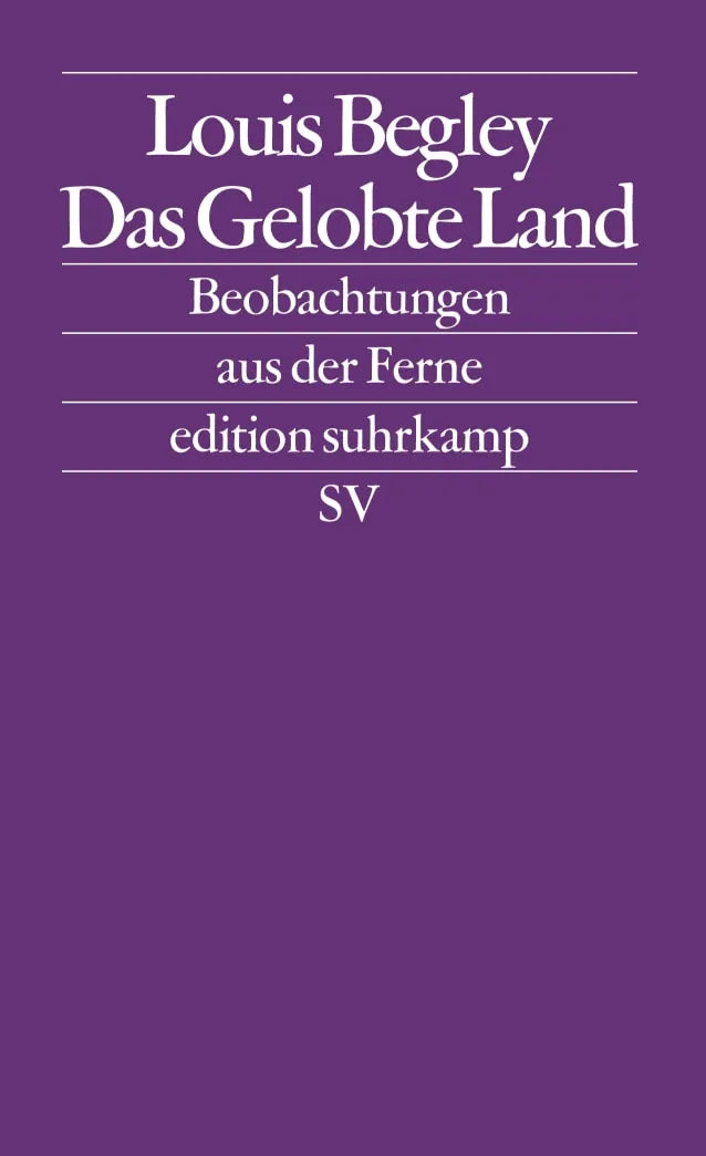 Buchcover von 'Das gelobte Land' - Taschenbuch von Louis Begley