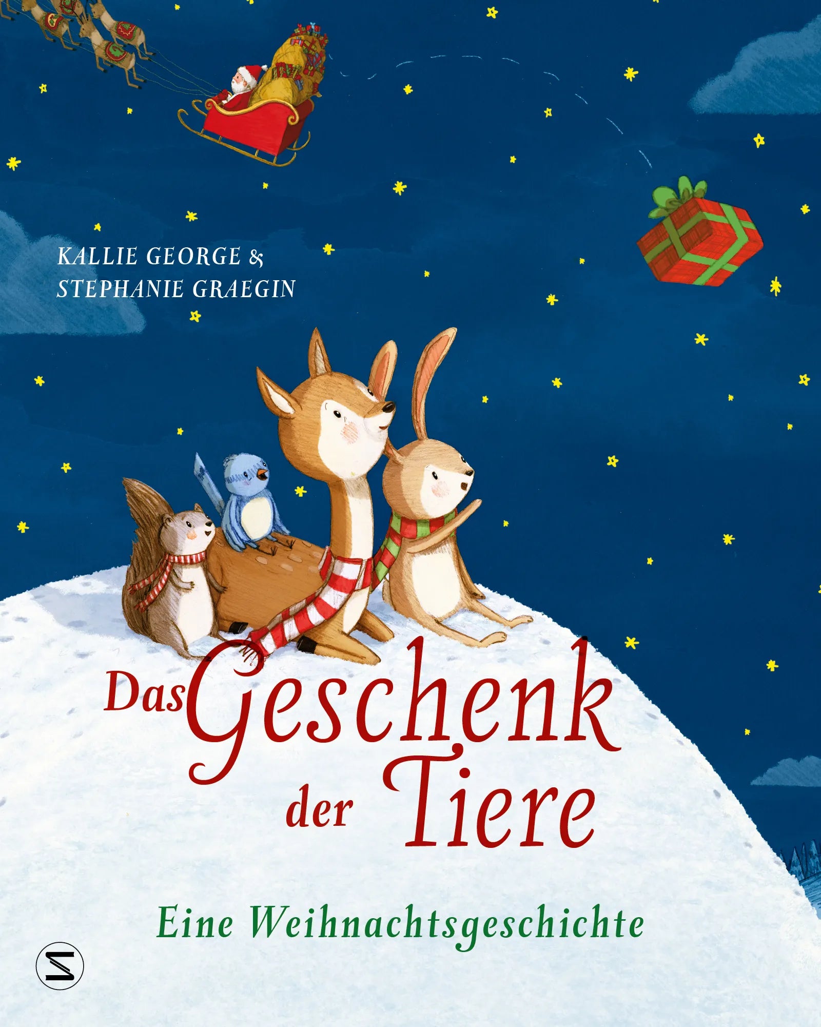 Cover: Das Geschenk der Tiere - Eine Weihnachtsgeschichte (Hardcover) von Kallie George