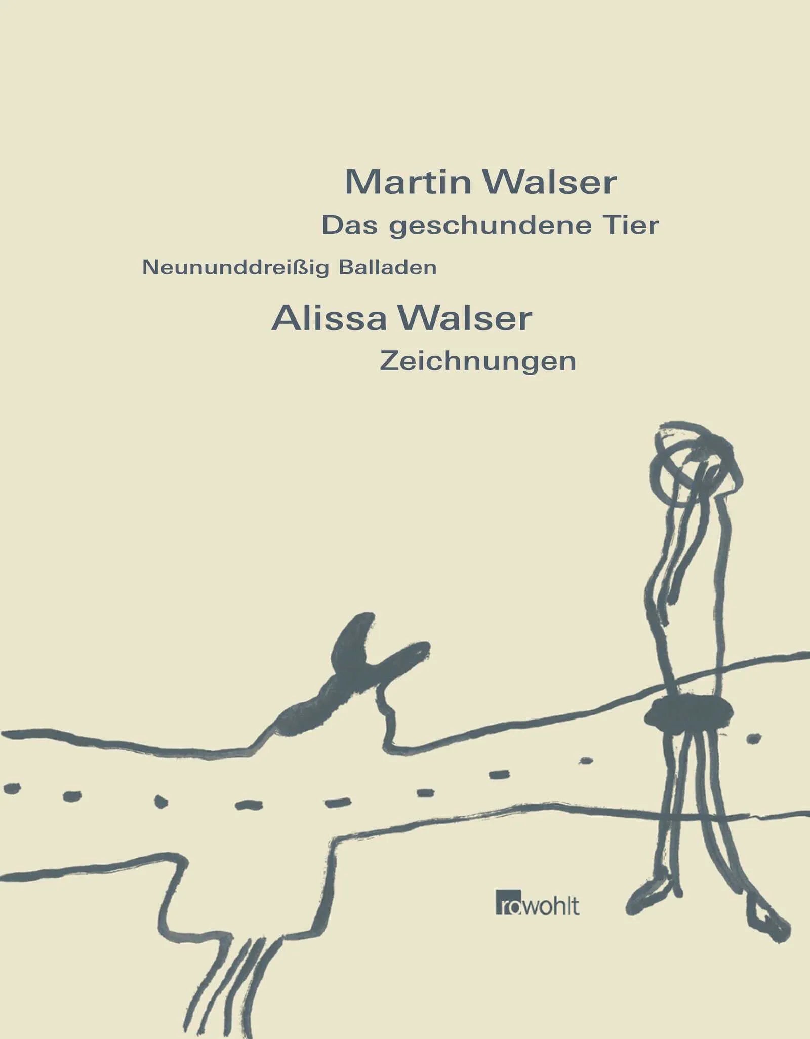 Buchcover von 'Das geschundene Tier' - Gebundene Ausgabe von Martin Walser