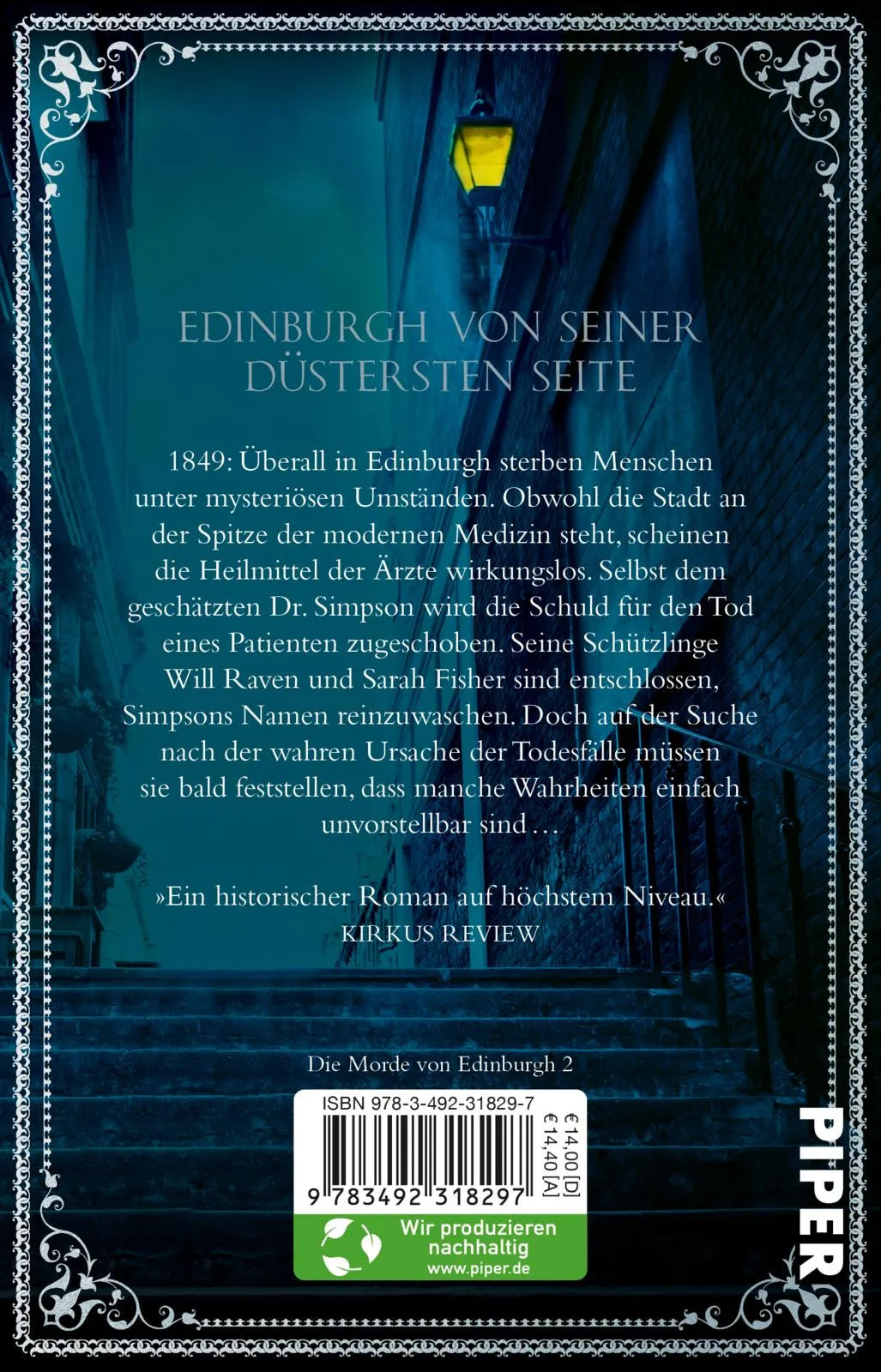 Buchrückseite von 'Das Gift der Lüge' mit Klappentext - Taschenbuch