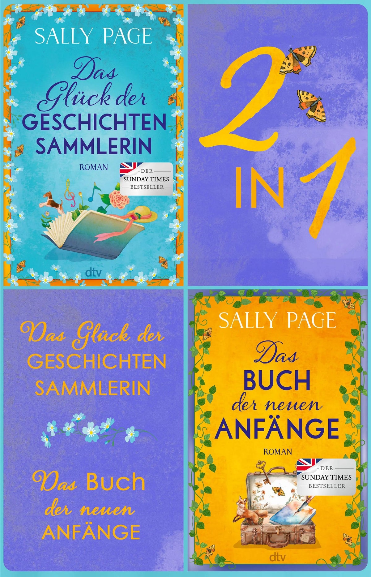 Cover: Das Glück der Geschichtensammlerin -  Das Buch der neuen Anfänge (E-Book) von Sally Page