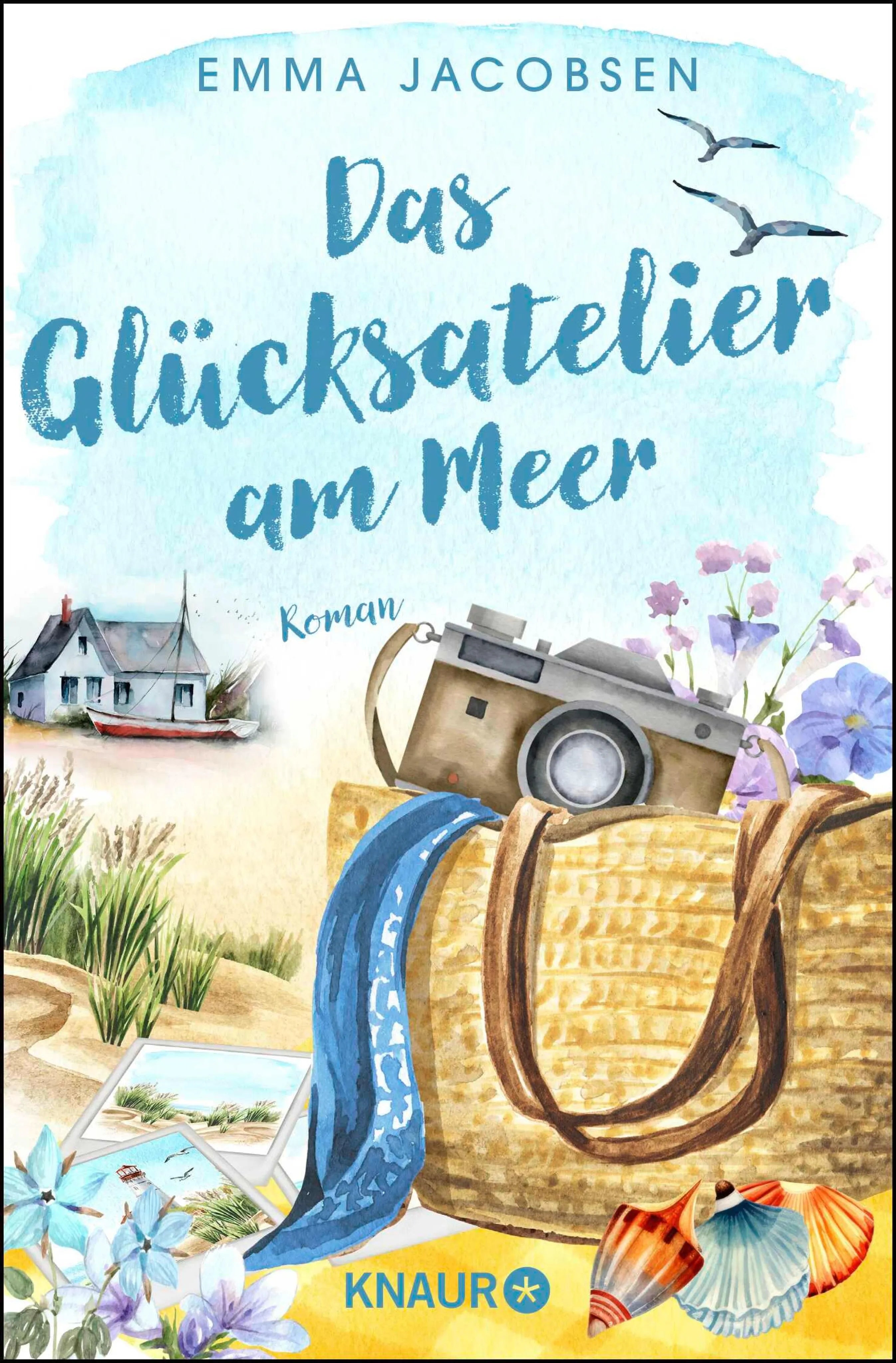 Cover: Das Glücksatelier am Meer (E-Book) von Emma Jacobsen