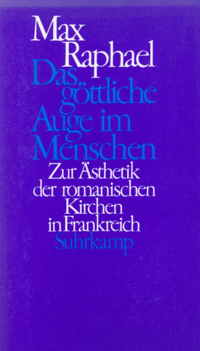 Cover: Das göttliche Auge im Menschen (Hardcover) von Max Raphael