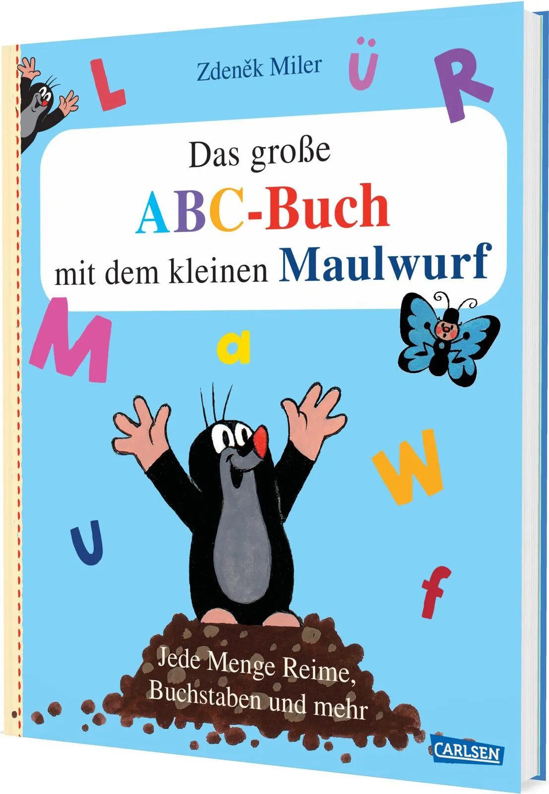 Cover: Das große ABC-Buch mit dem kleinen Maulwurf (Hardcover) von Zdeněk Miler