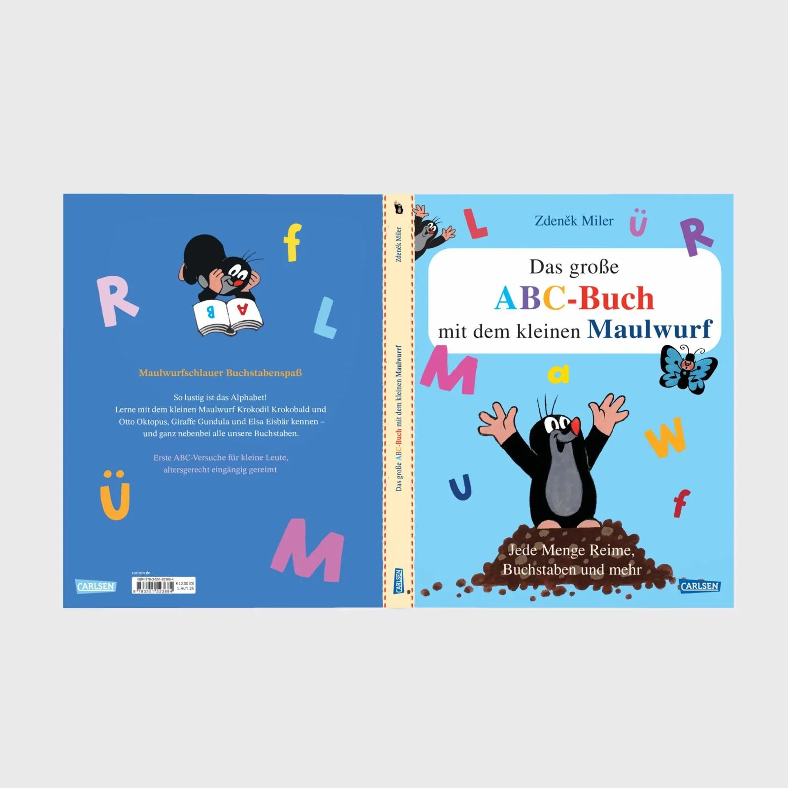 Detailansicht: Das große ABC-Buch mit dem kleinen Maulwurf (Hardcover)