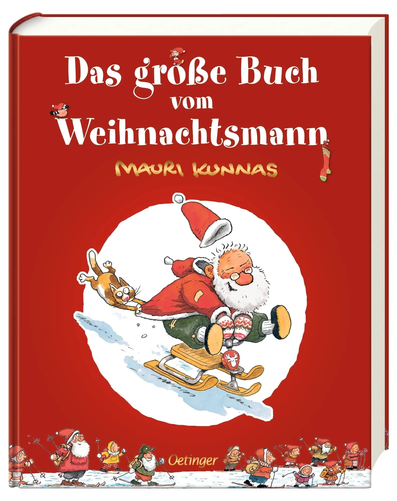 Produktansicht: Das große Buch vom Weihnachtsmann (Gebundene Ausgabe)
