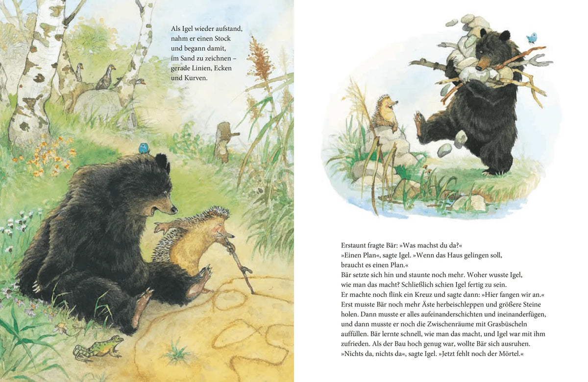 Detailansicht: Das Große Buch von Bär und Igel (Hardcover)