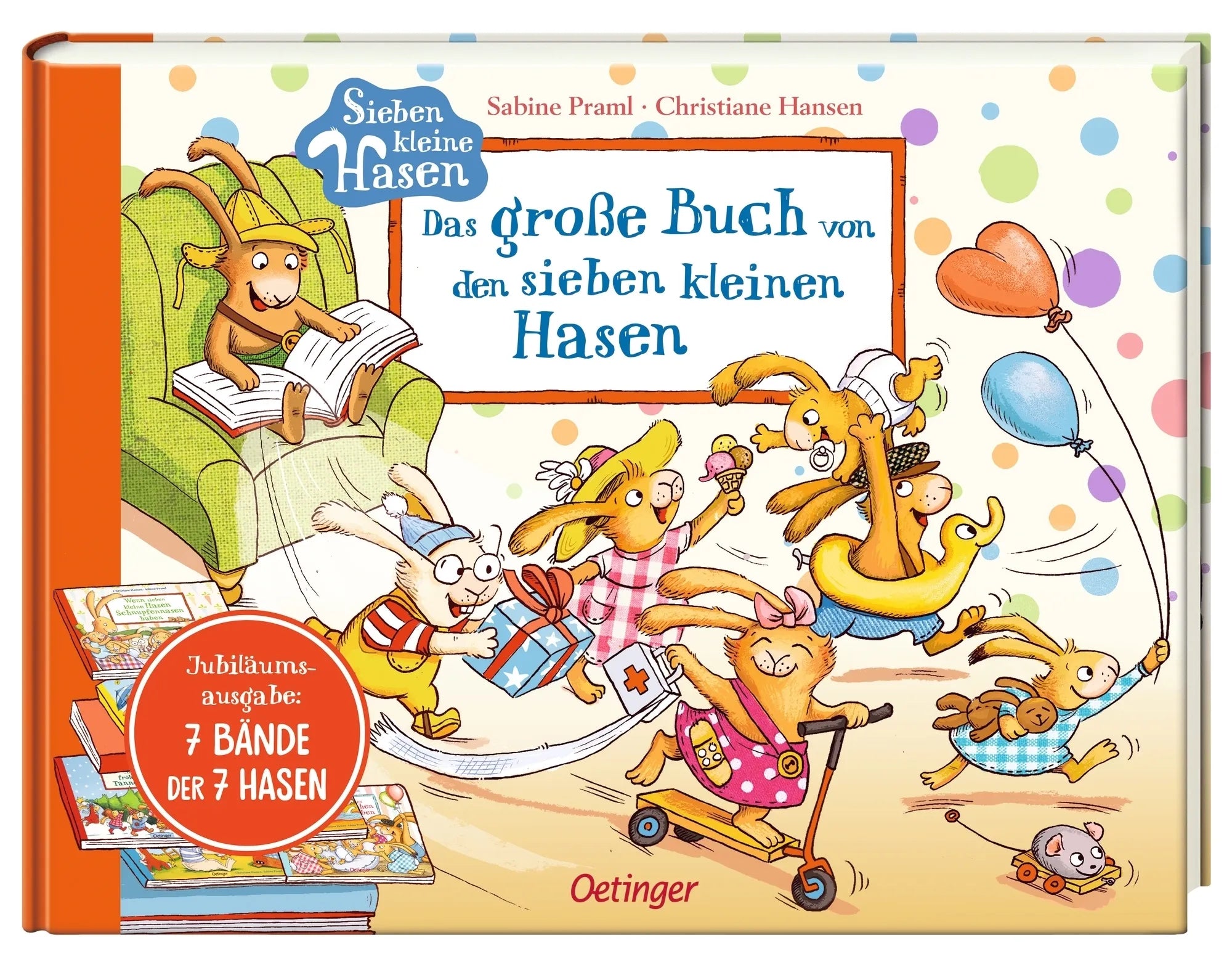 Produktansicht: Das große Buch von den sieben kleinen Hasen (Gebundene Ausgabe)
