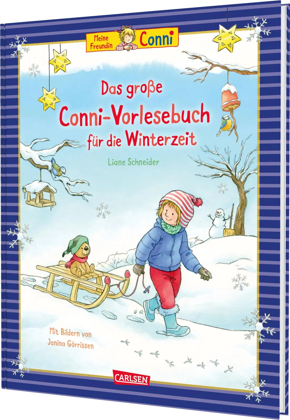 Buchcover von 'Das große Conni-Vorlesebuch für die Winterzeit' - Gebundene Ausgabe von Liane Schneider