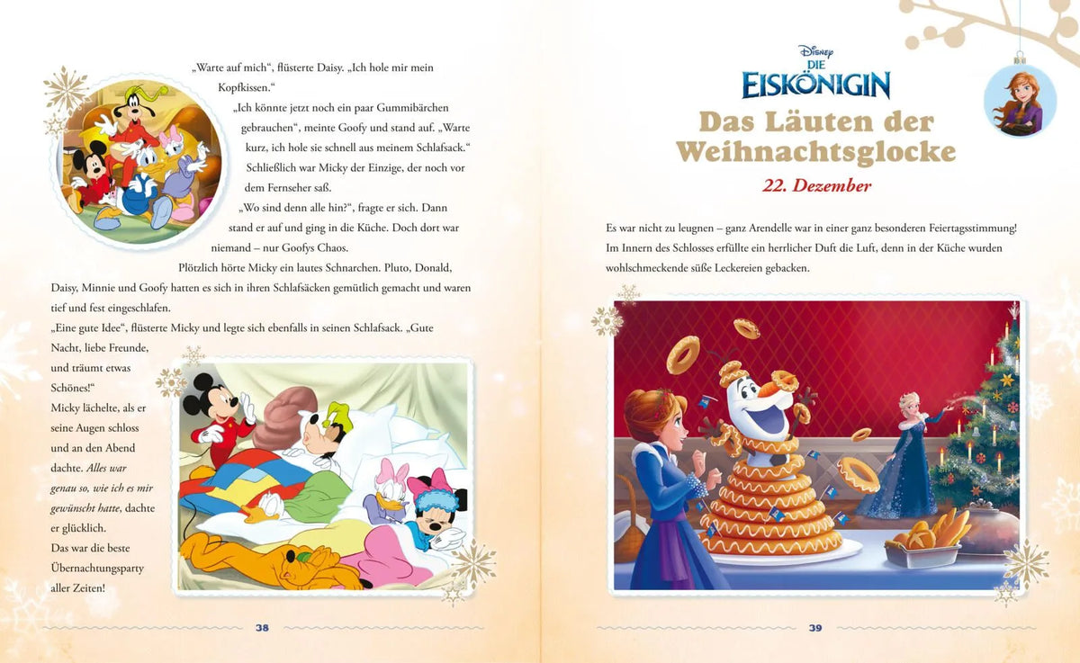 Detailansicht: Das große Disney-Adventskalenderbuch – mit Türchen zum Öffnen 2027 (Hardcover)