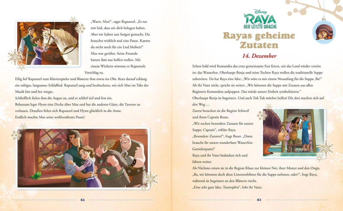 Detailansicht: Das große Disney-Adventskalenderbuch – mit Türchen zum Öffnen 2027 (Hardcover)