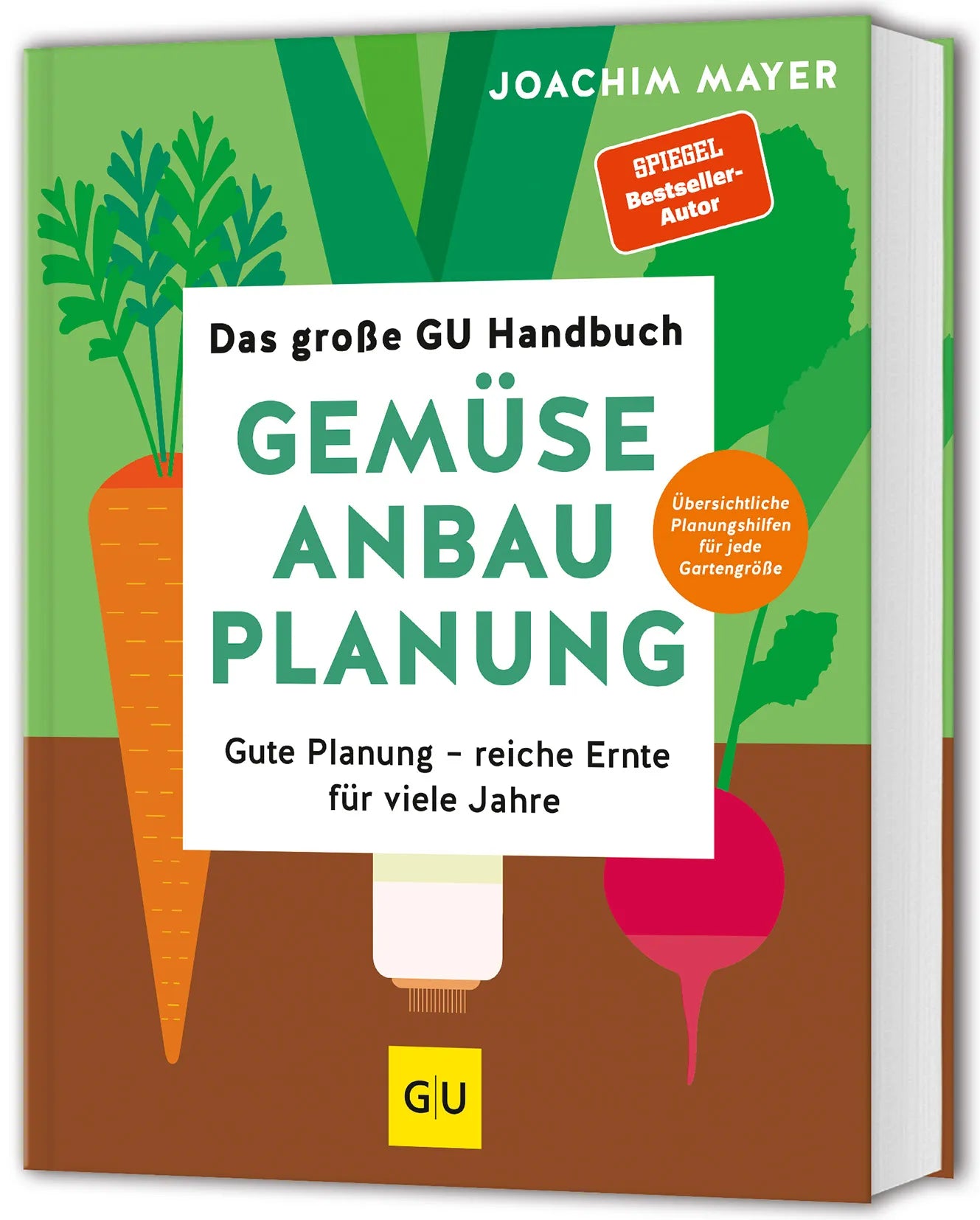 Cover: Das große GU Handbuch Gemüse-Anbauplanung (Hardcover) von Joachim Mayer