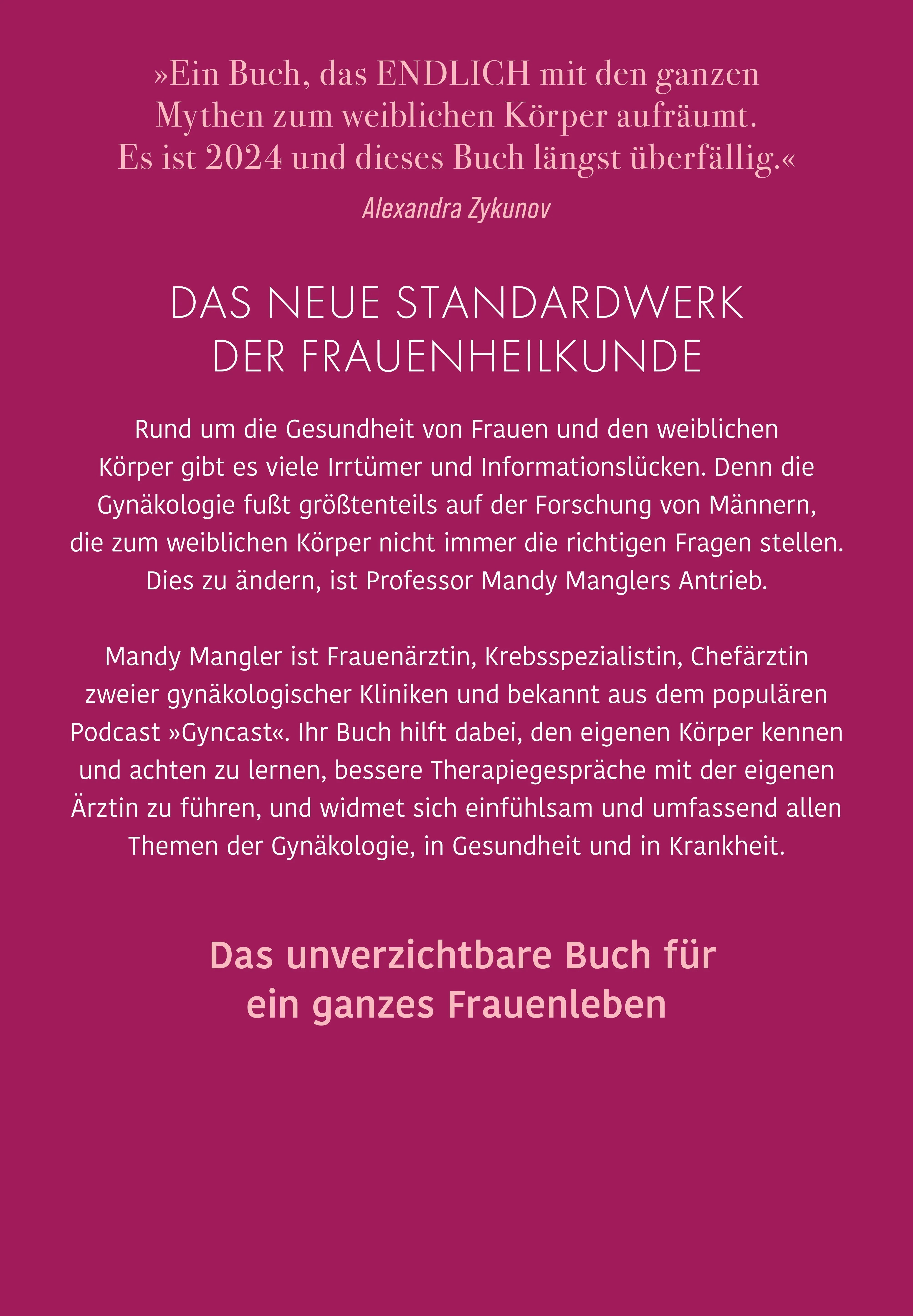 Rückseite: Das große Gynbuch (Hardcover)