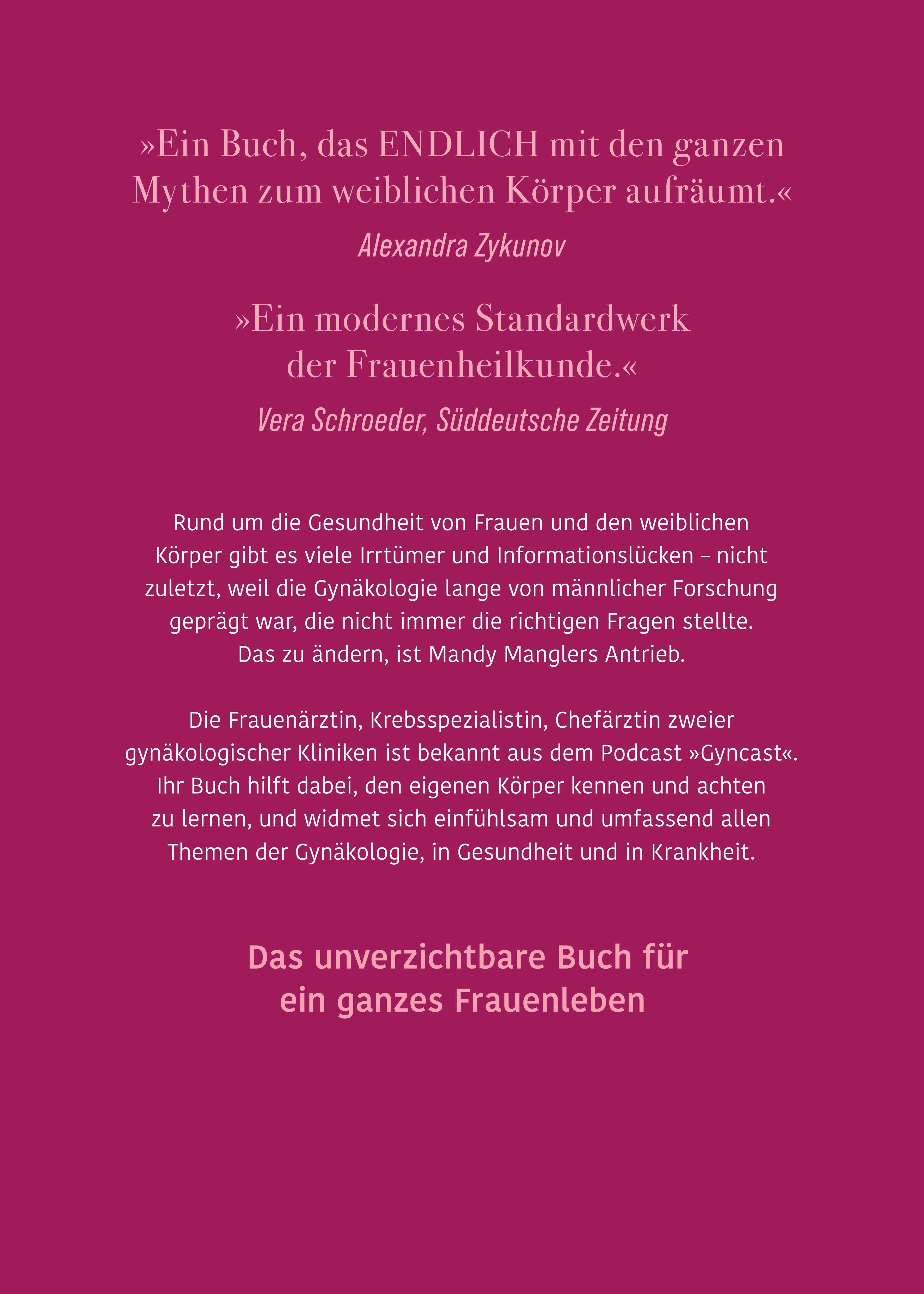 Rückseite: Das große Gynbuch (Taschenbuch)