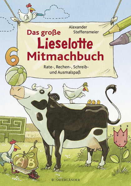 Buchcover von 'Das große Lieselotte Mitmachbuch' - Taschenbuch von Alexander Steffensmeier