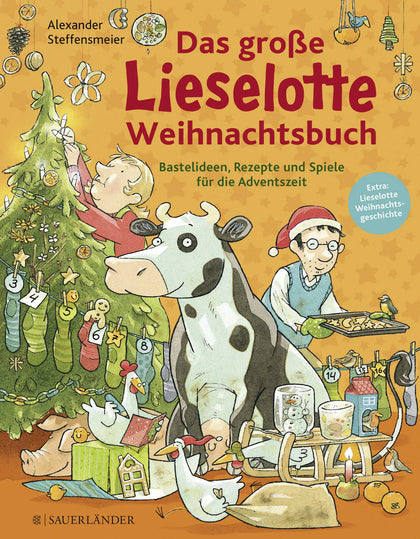 Buchcover von 'Das große Lieselotte Weihnachtsbuch' - Gebundene Ausgabe von Alexander Steffensmeier