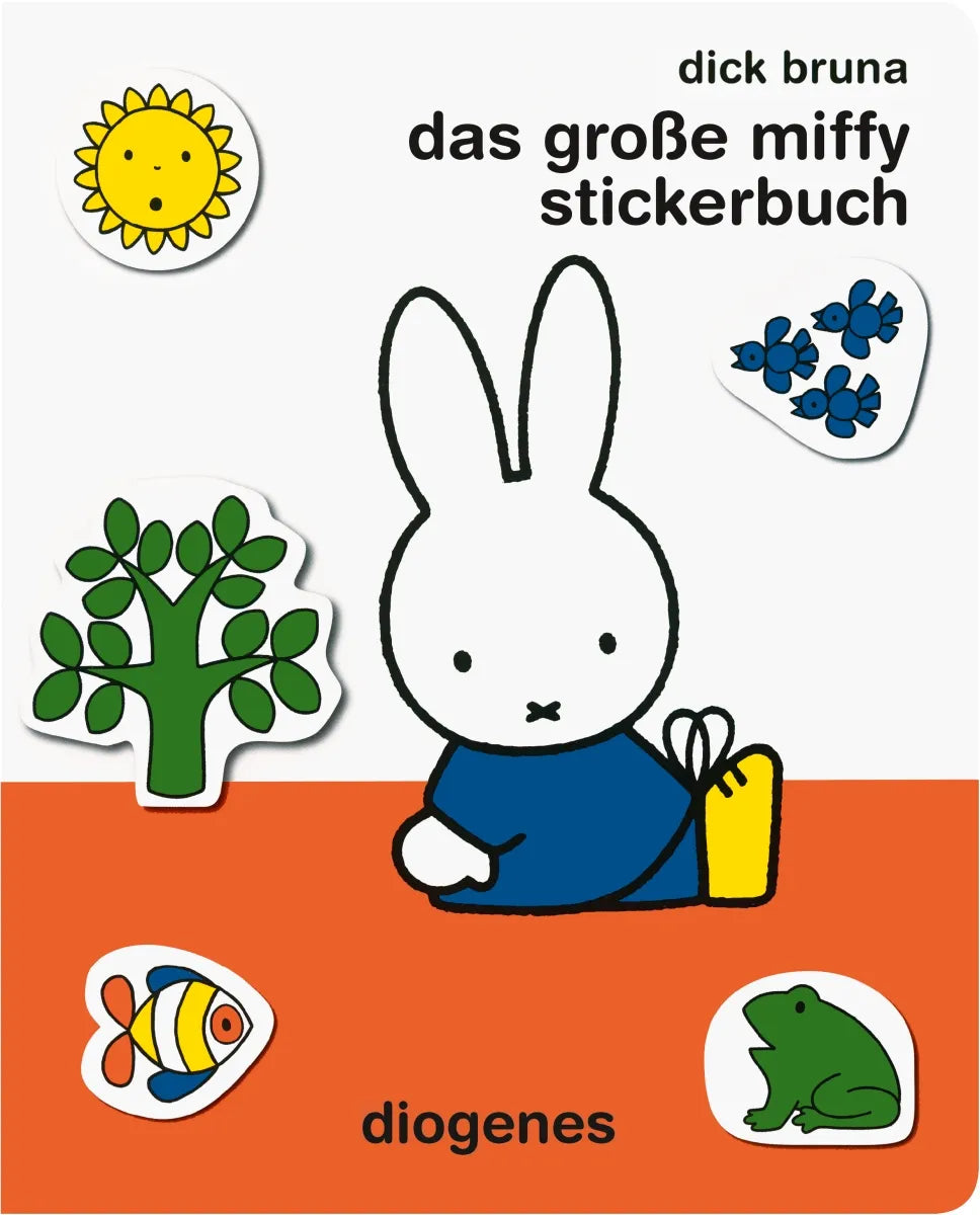 Buchcover von 'Das große Miffy Stickerbuch' - Gebundene Ausgabe von Dick Bruna