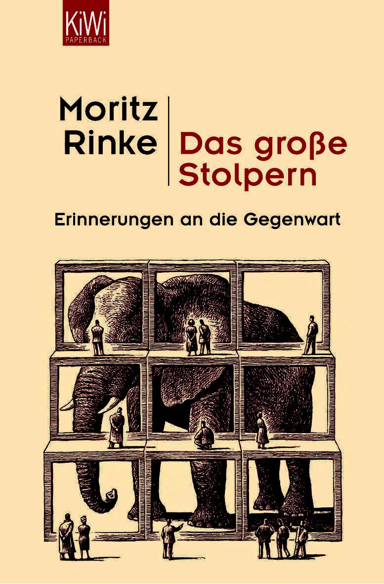 Buchcover von 'Das große Stolpern' - Taschenbuch von Moritz Rinke