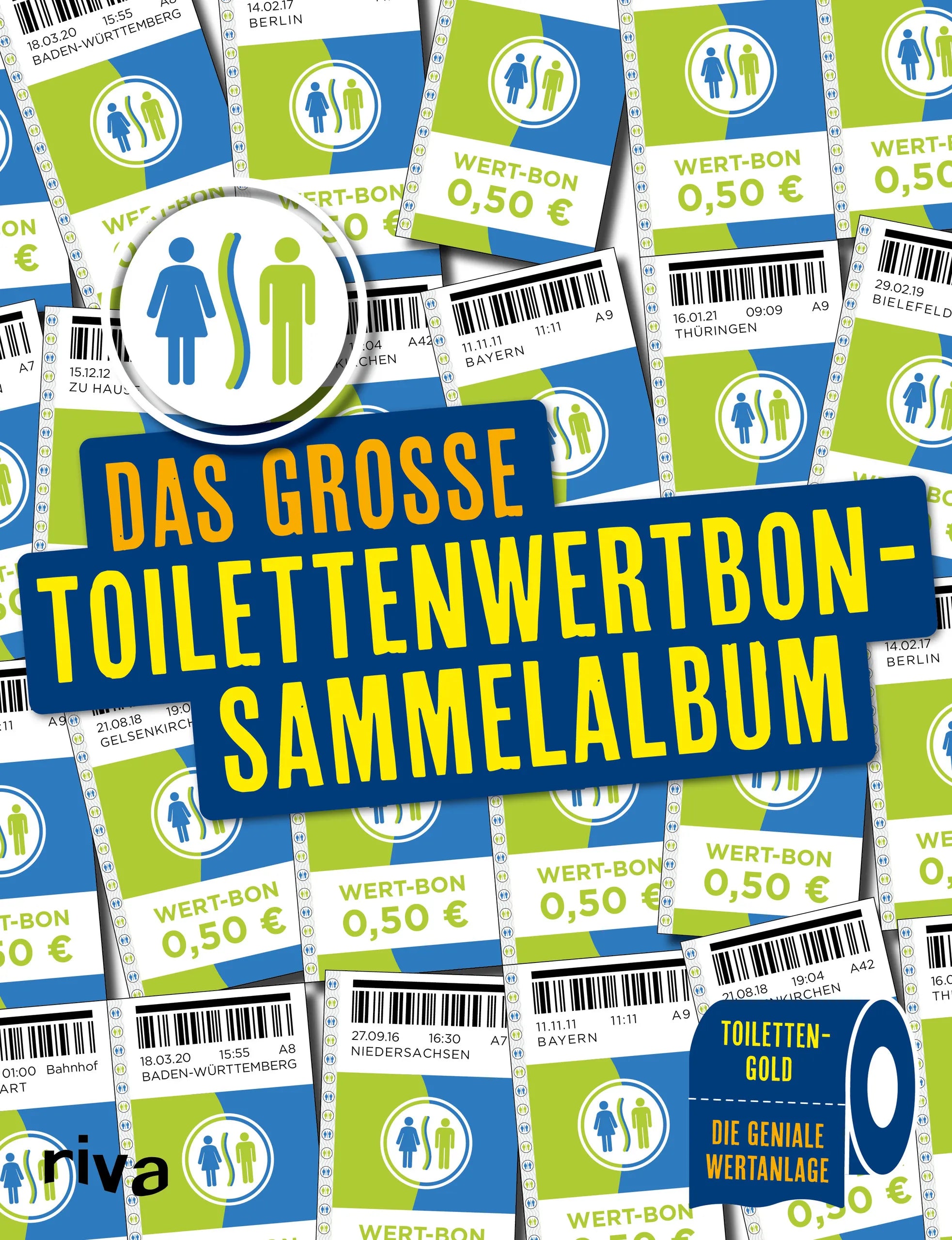 Buchcover von 'Das große Toilettenwertbon-Sammelalbum' - Taschenbuch von Julian Nebel