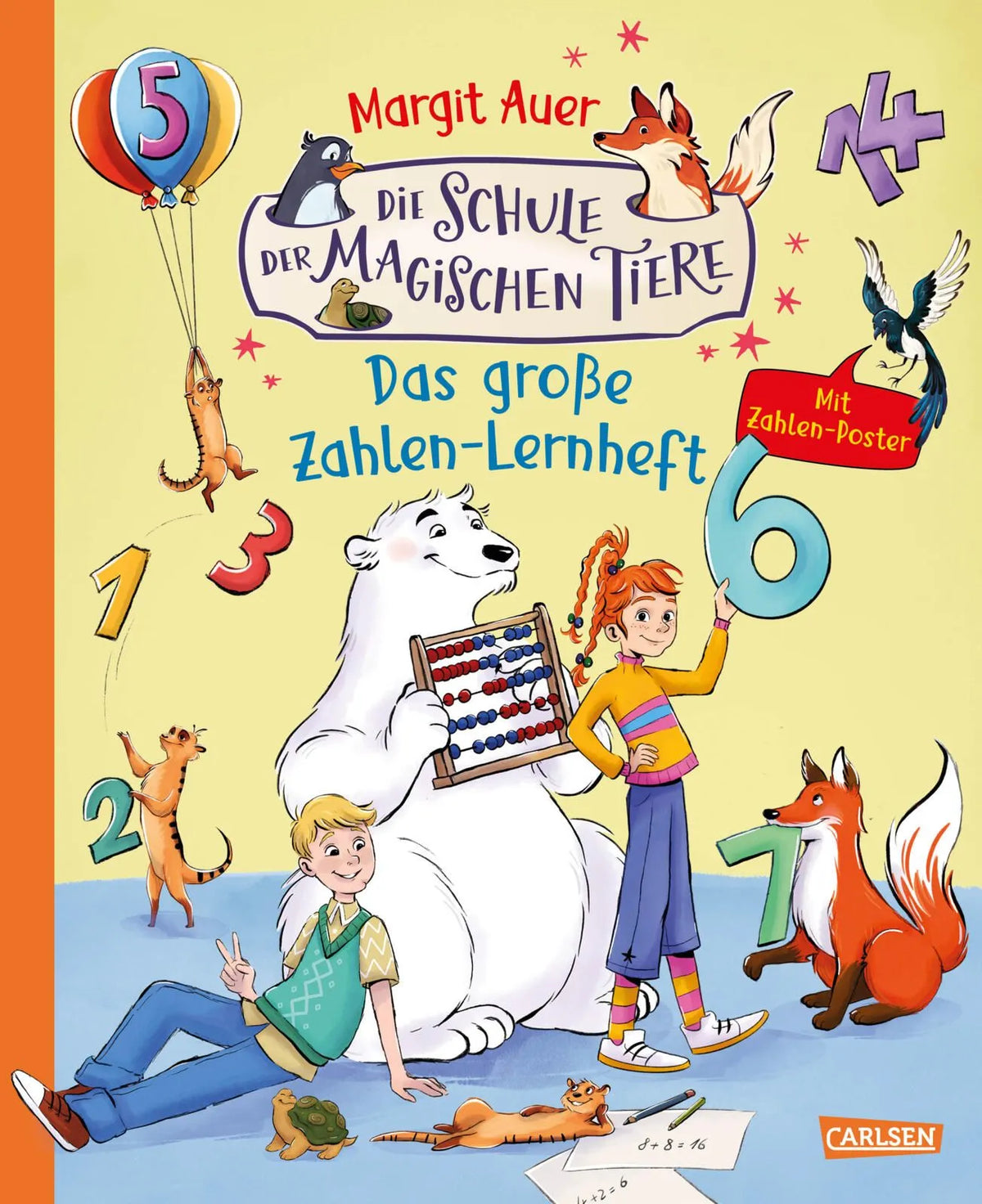 Cover: Das große Zahlen-Lernheft (Taschenbuch) von Margit Auer