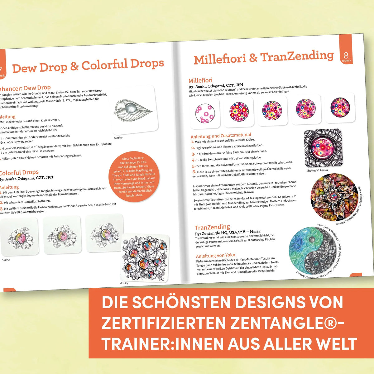 Detailansicht: Das große Zentangle-Buch 2 (Hardcover)