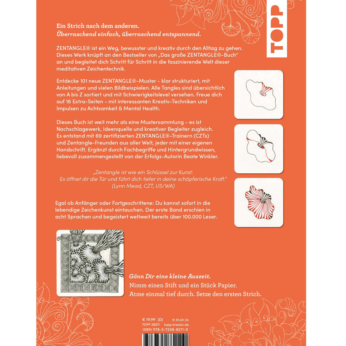 Detailansicht: Das große Zentangle-Buch 2 (Hardcover)