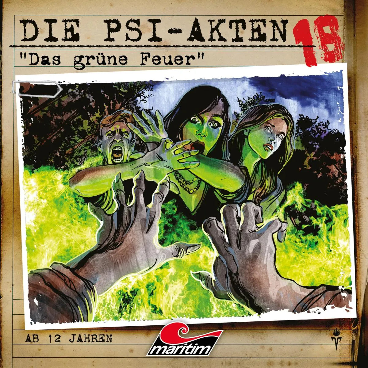 Cover: Das grüne Feuer (Hörbuch Download) von Markus Duschek