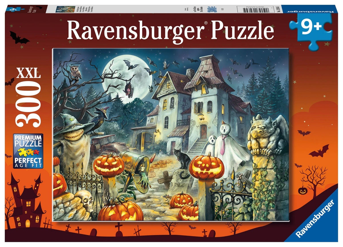 Kinderpuzzle: Kinderpuzzle 300 XXL Teile - Das Halloweenhaus