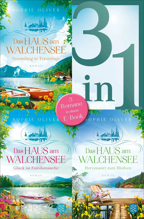 Das Haus am Walchensee - Neuanfang in Traumlage / Glück ist Familiensache / Herzensort zum Bleiben - Drei Romane in einem Band