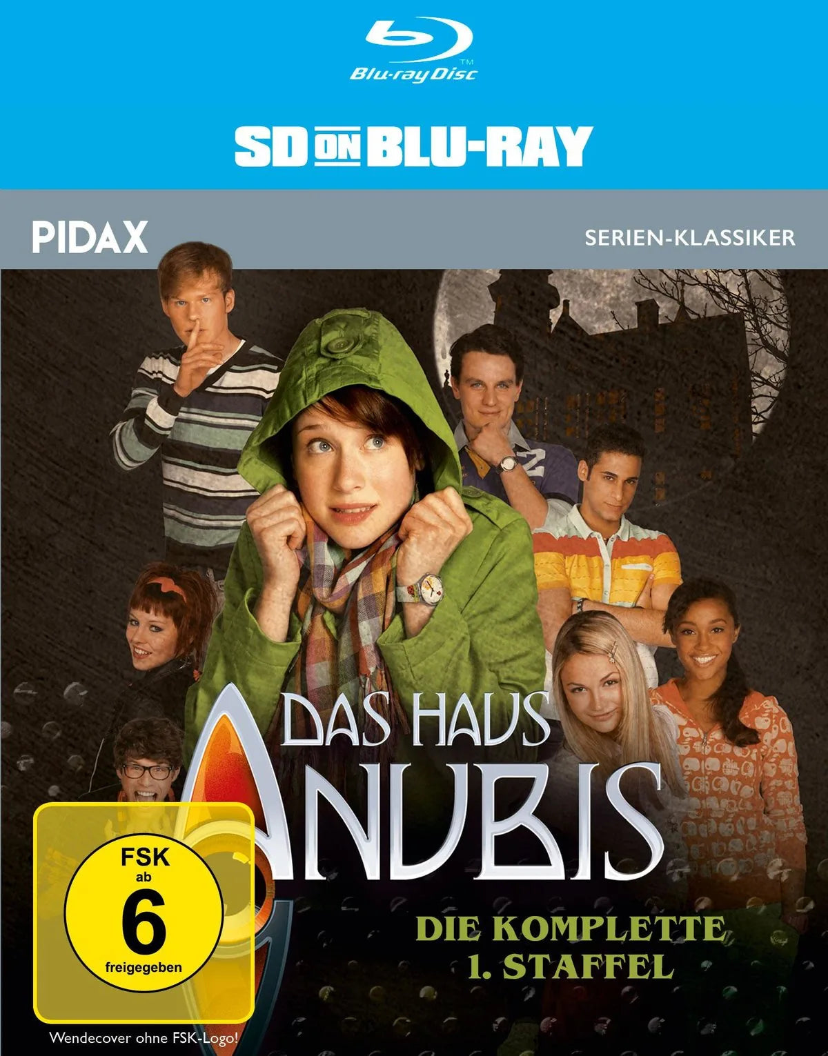 Blu-ray-Cover: Das Haus Anubis, Staffel 1 / Die komplette 1. St. Regie: Jorkos Damen