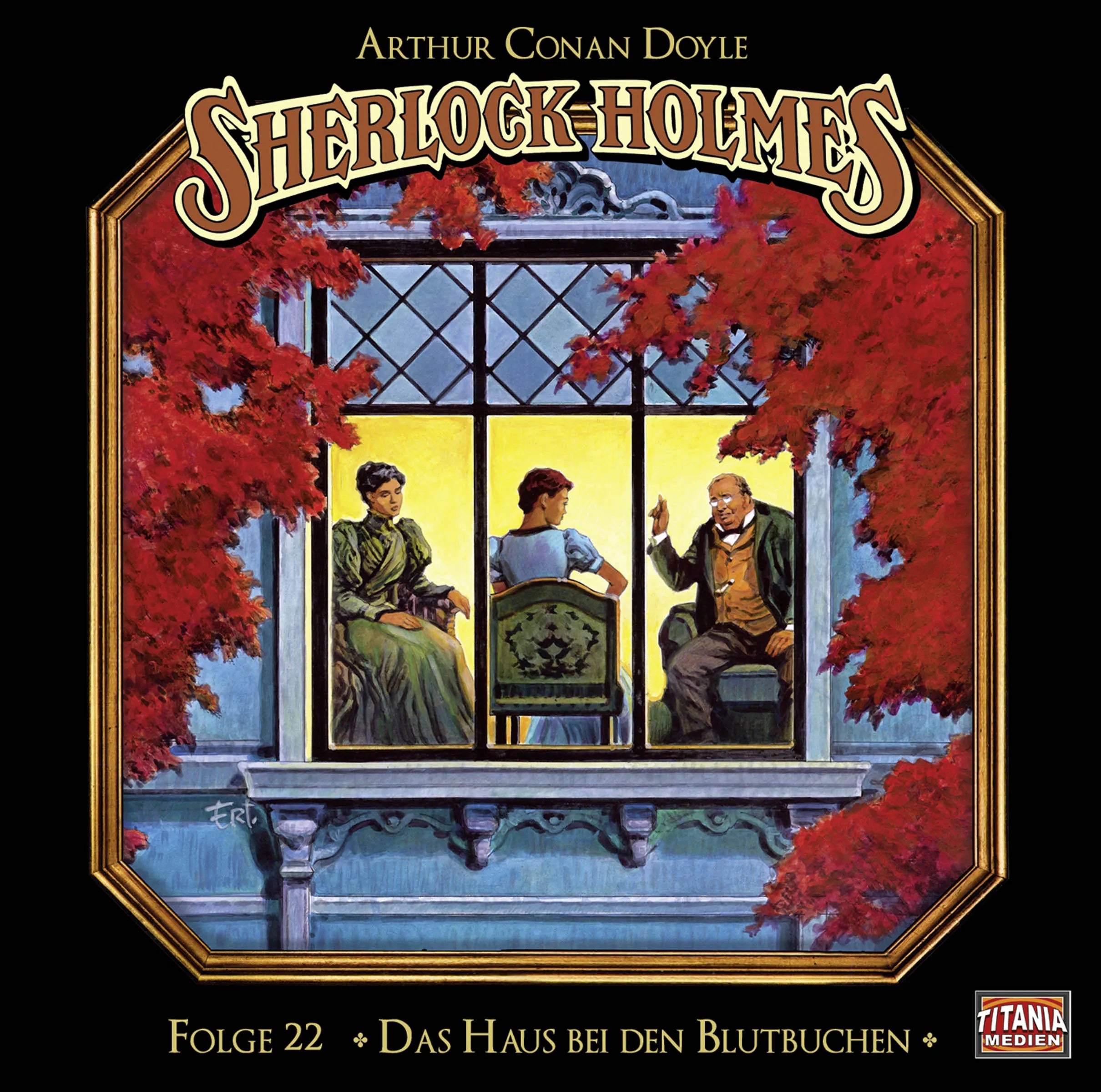 Buchcover von 'Das Haus bei den Blutbuchen' - Hörbuch (CD) von Sir Arthur Conan Doyle