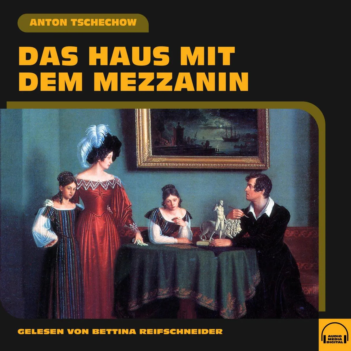 Cover: Das Haus mit dem Mezzanin (Hörbuch Download) von Anton Tschechow