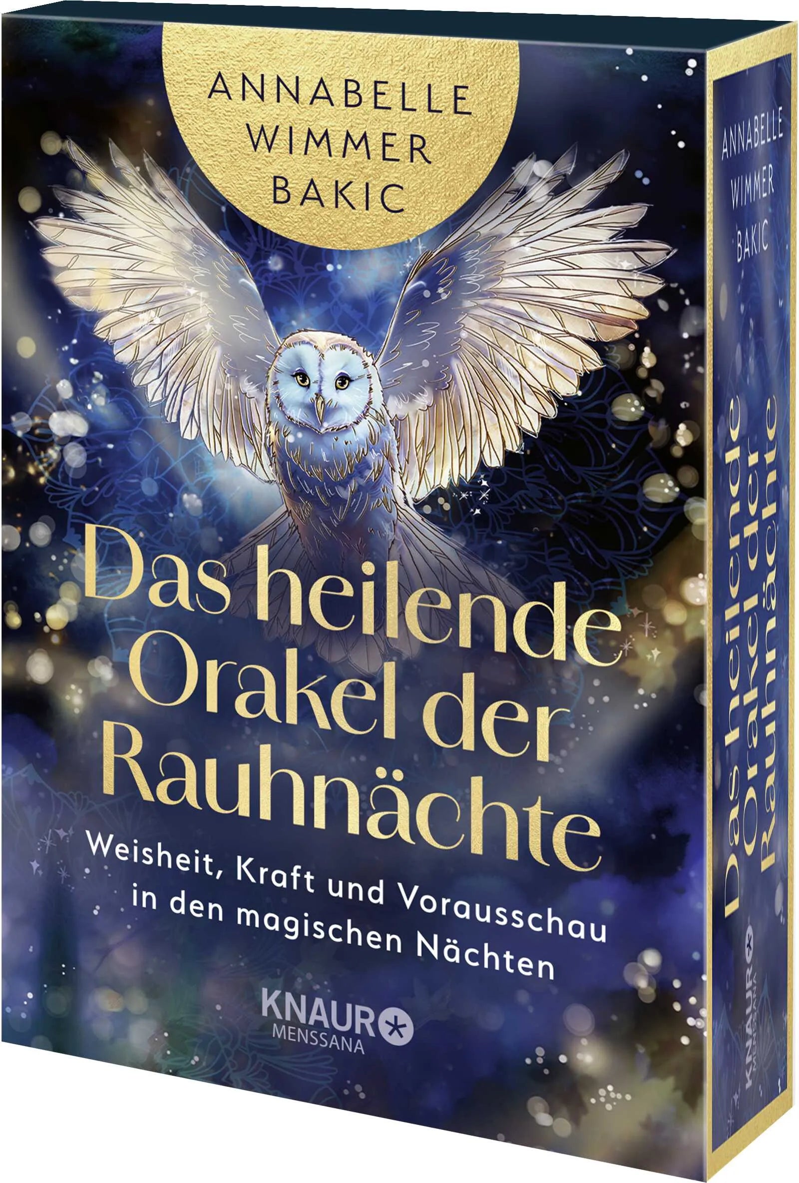 Buchcover von 'Das heilende Orakel der Rauhnächte' - Taschenbuch von Annabelle Wimmer Bakic