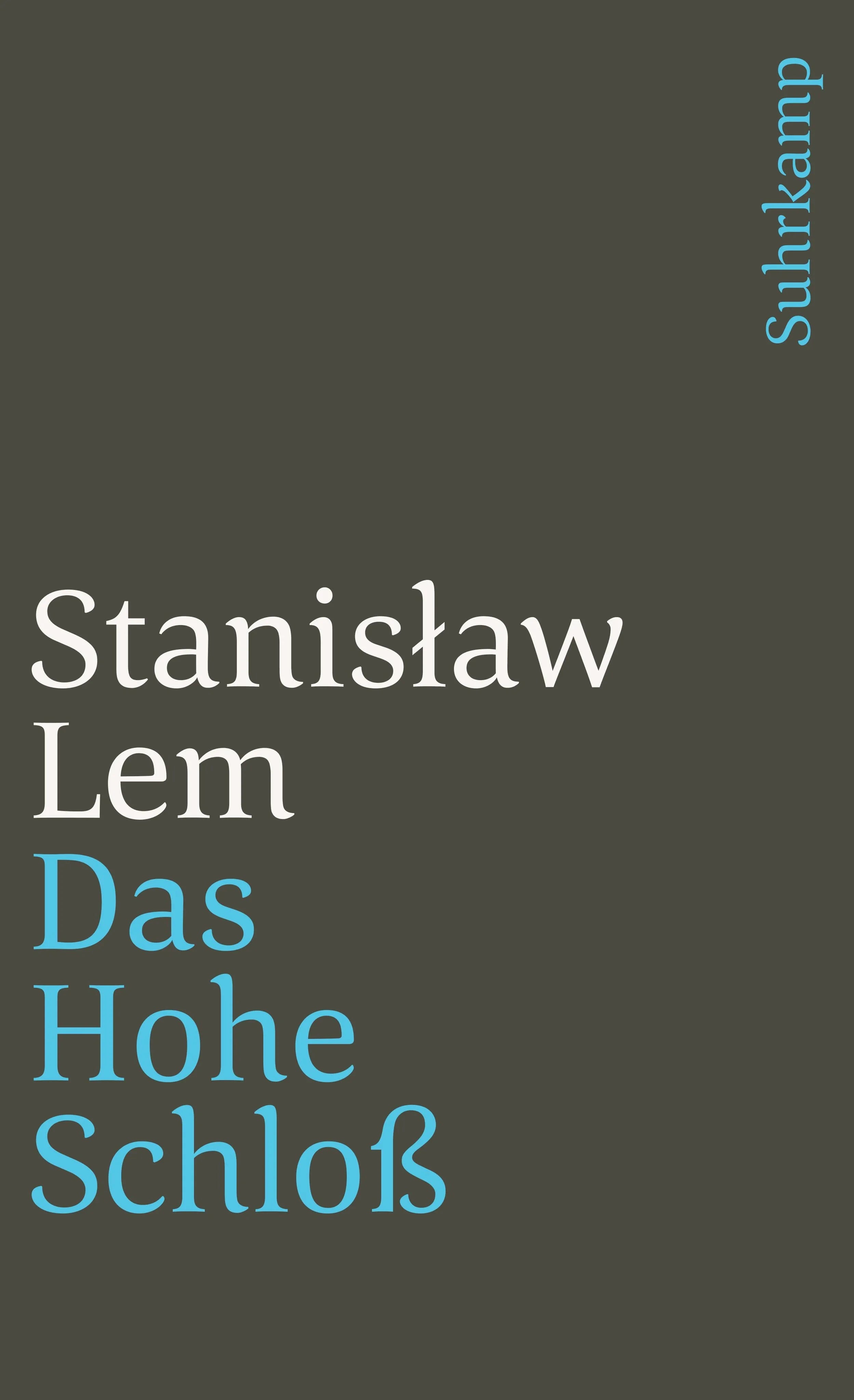 Buchcover von 'Das Hohe Schloß' - Taschenbuch von Stanisław Lem