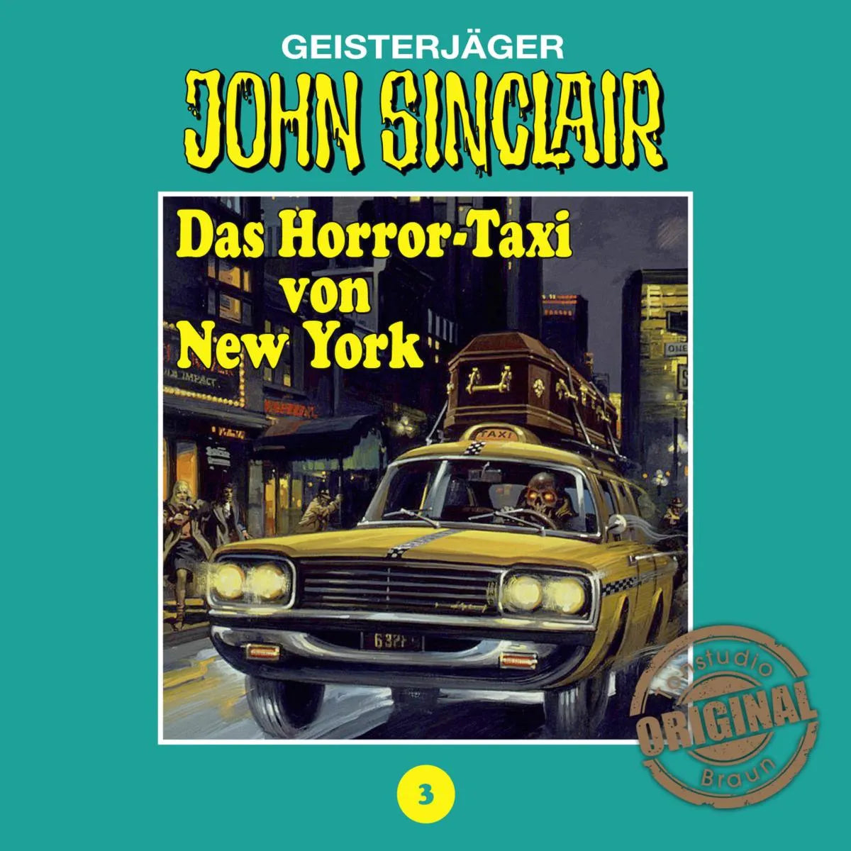 Cover: Das Horror-Taxi von New York (Hörbuch Download) von Jason Dark