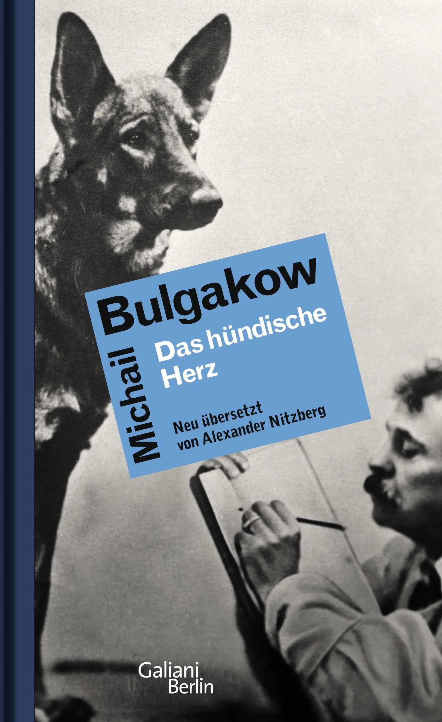 Buchcover von 'Das hündische Herz' - Gebundene Ausgabe von Michail Bulgakow
