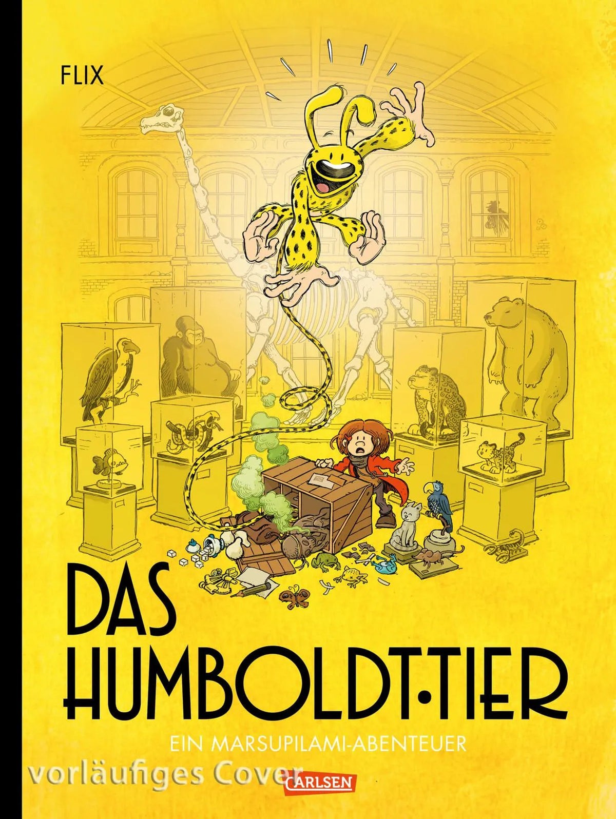 Cover: Das Humboldt-Tier – Ein Marsupilami-Abenteuer (Taschenbuch) von Flix