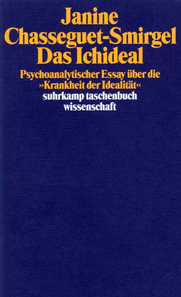 Buchcover von 'Das Ichideal' - Taschenbuch von Janine Chasseguet-Smirgel