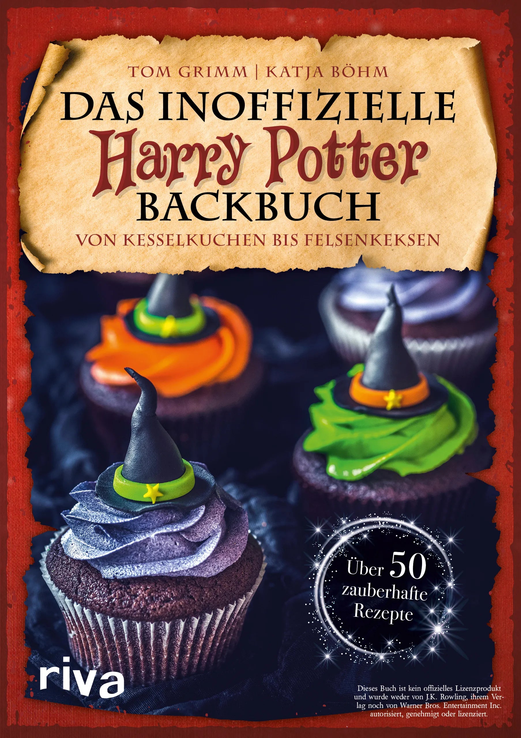 Buchcover von 'Das inoffizielle Harry-Potter-Backbuch' - Gebundene Ausgabe von Tom Grimm