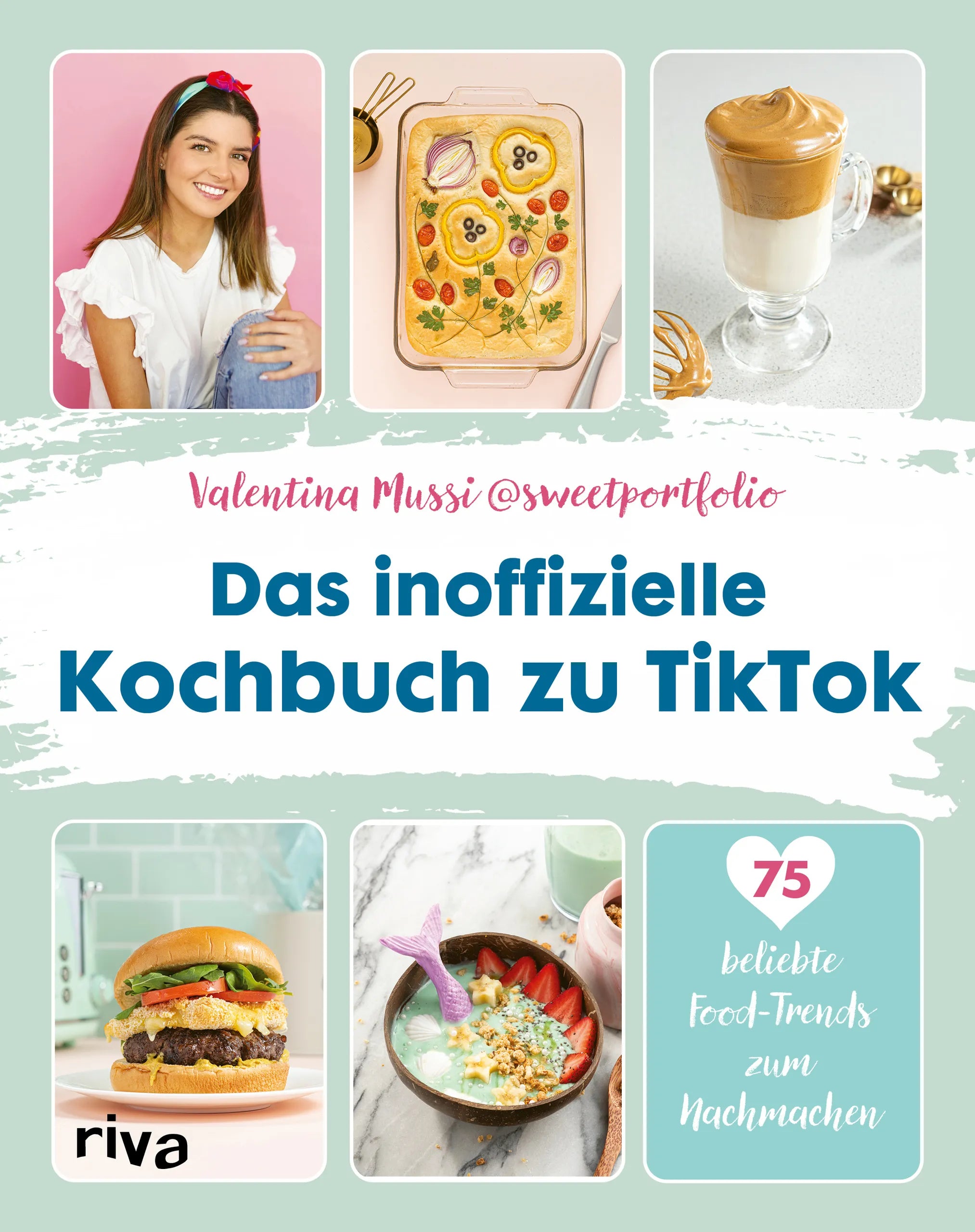Buchcover von 'Das inoffizielle Kochbuch zu TikTok' - Taschenbuch von Valentina Mussi