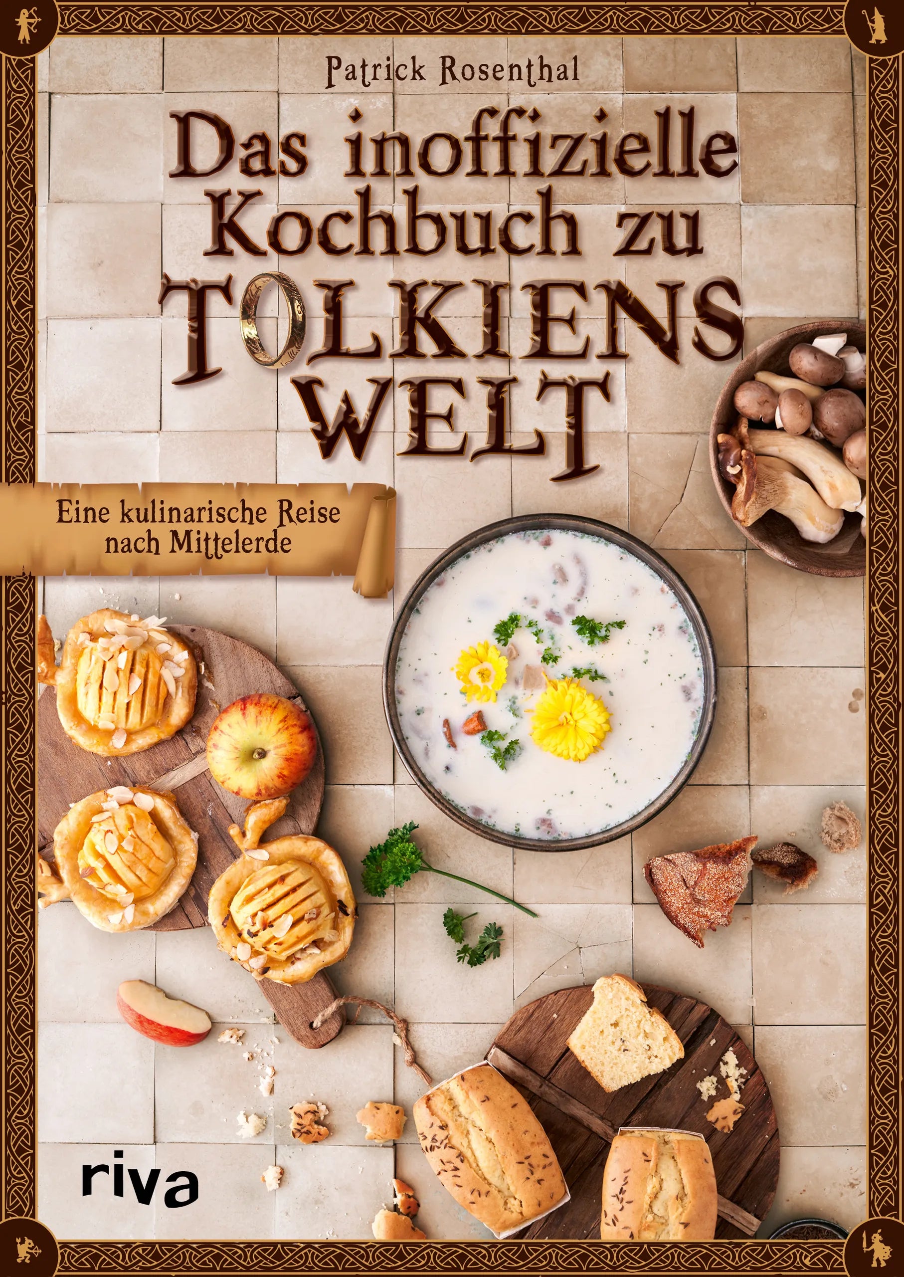 Buchcover von 'Das inoffizielle Kochbuch zu Tolkiens Welt' - Gebundene Ausgabe von Patrick Rosenthal