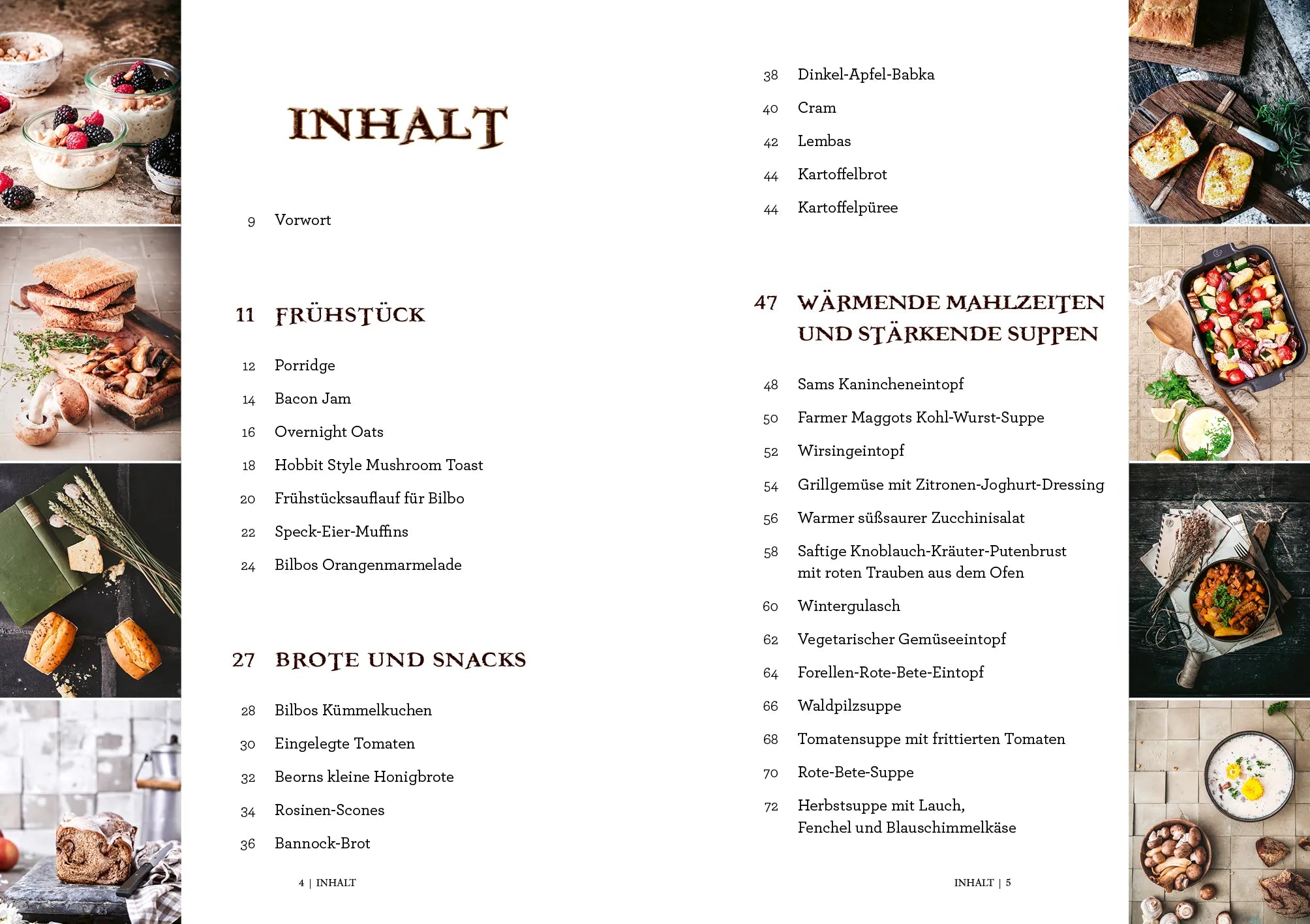 Innenansicht von 'Das inoffizielle Kochbuch zu Tolkiens Welt' - Gebundene Ausgabe