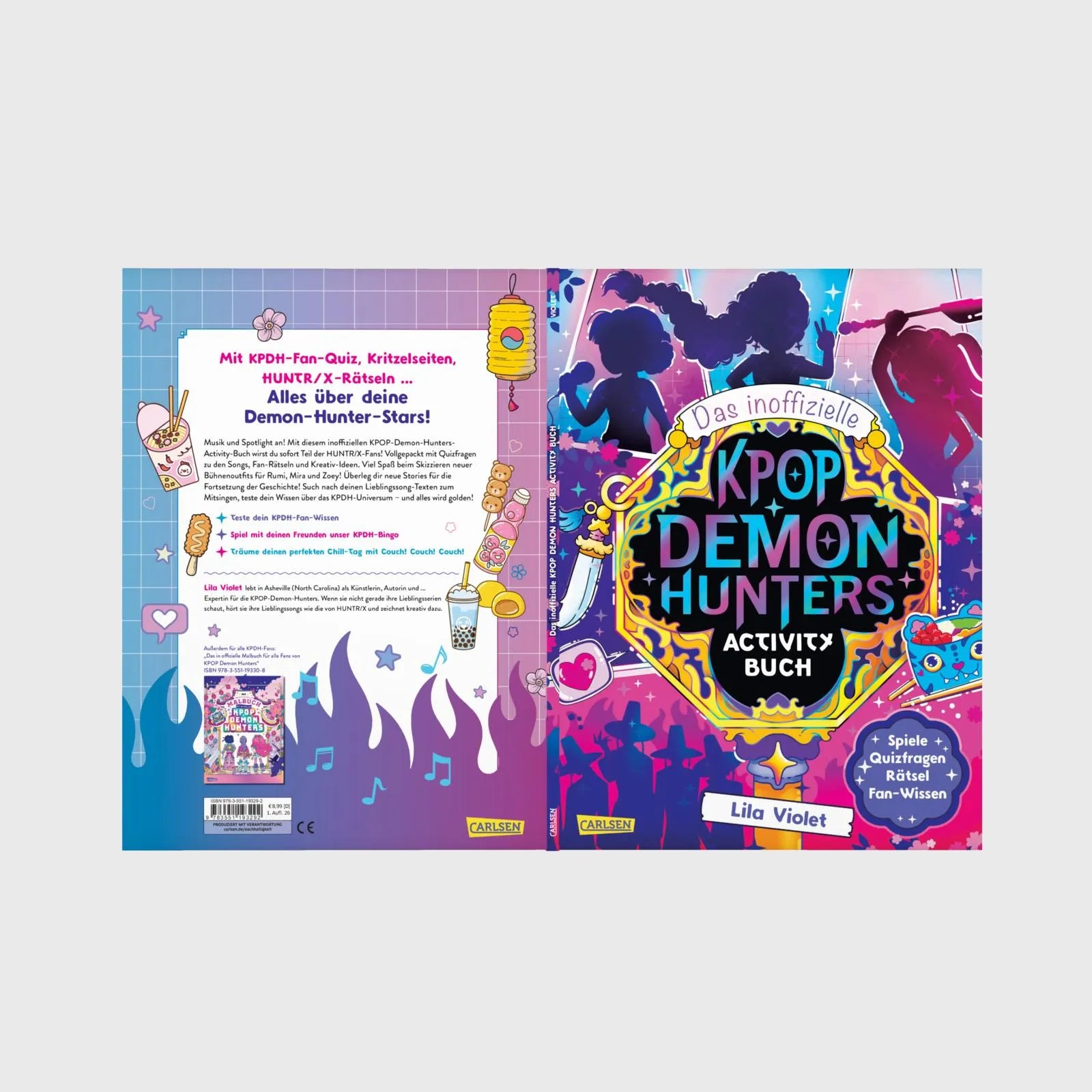 Produktansicht: Das inoffizielle KPOP DEMON HUNTERS Activity Buch (Taschenbuch)
