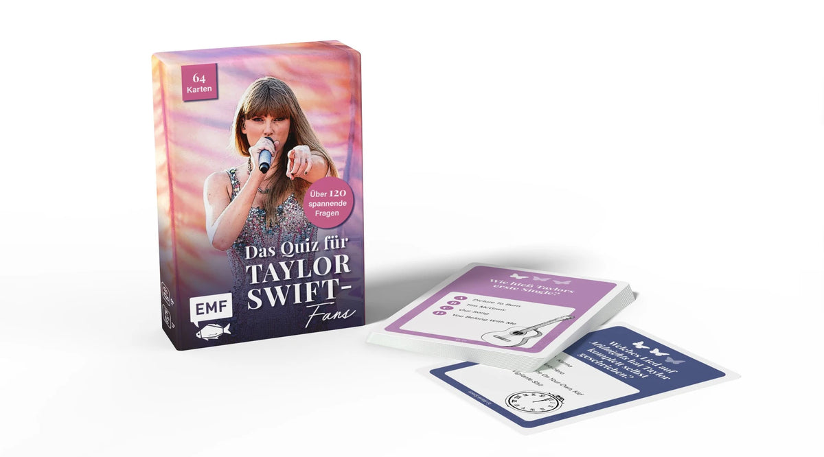 Kartenspiel: Das inoffizielle Quiz für Taylor Swift-Fans – Ansicht