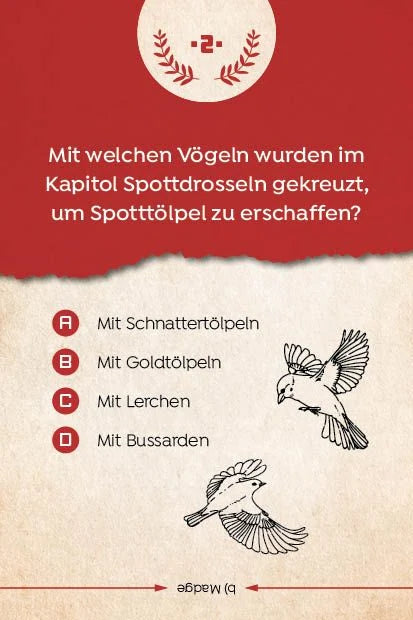 Kartenspiel: Das inoffizielle Quiz für Tribute von Panem-Fans – Ansicht