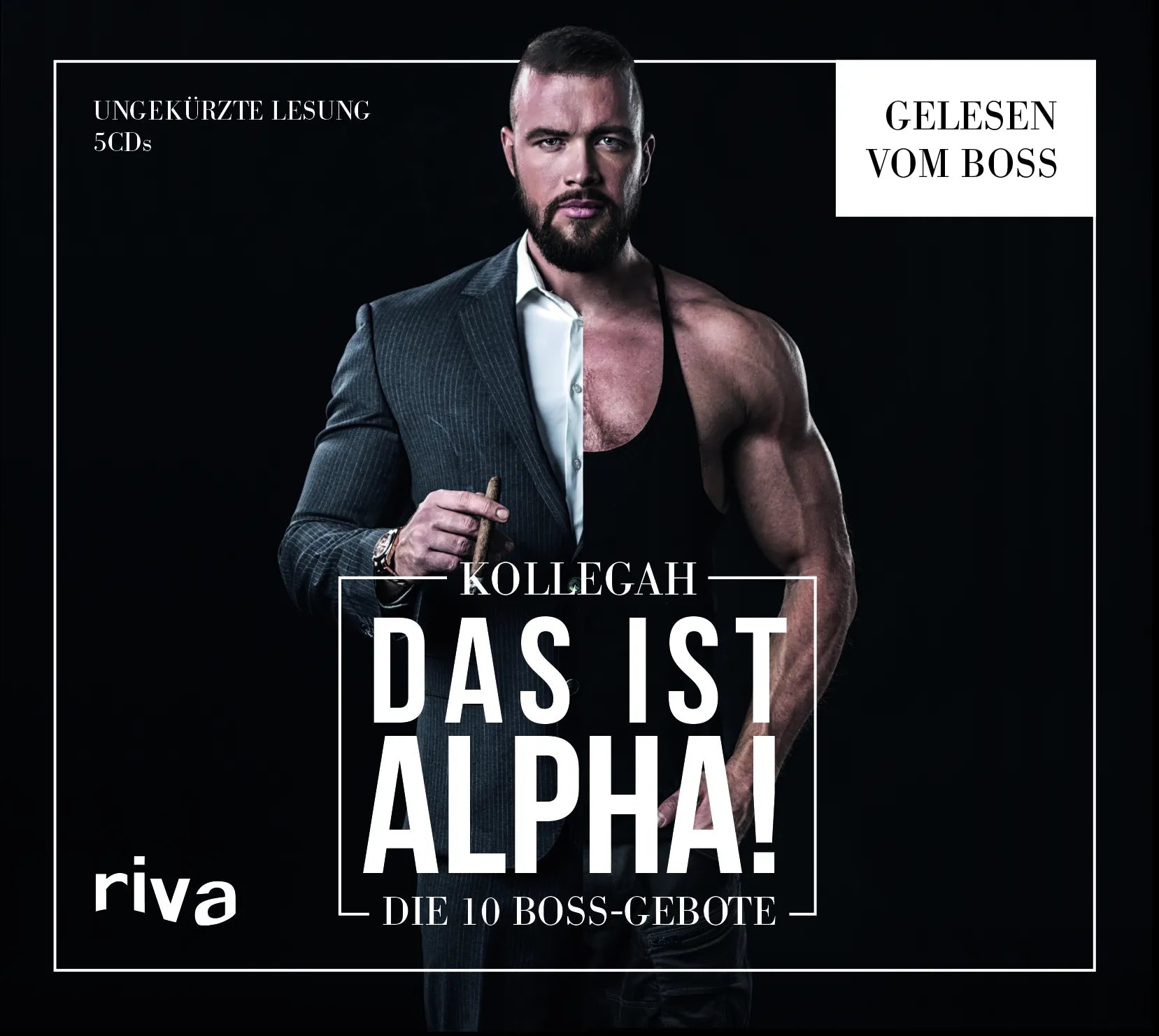Buchcover von 'DAS IST ALPHA!' - Hörbuch (CD) von Kollegah
