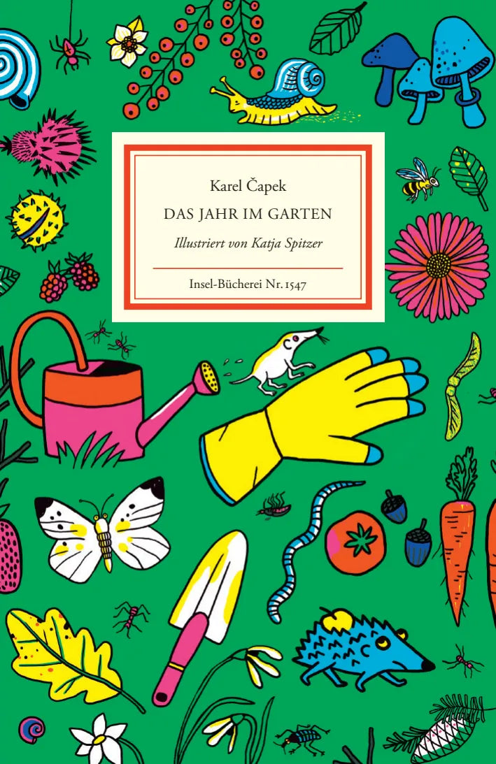 Buchcover von 'Das Jahr im Garten' - Gebundene Ausgabe von Karel Čapek
